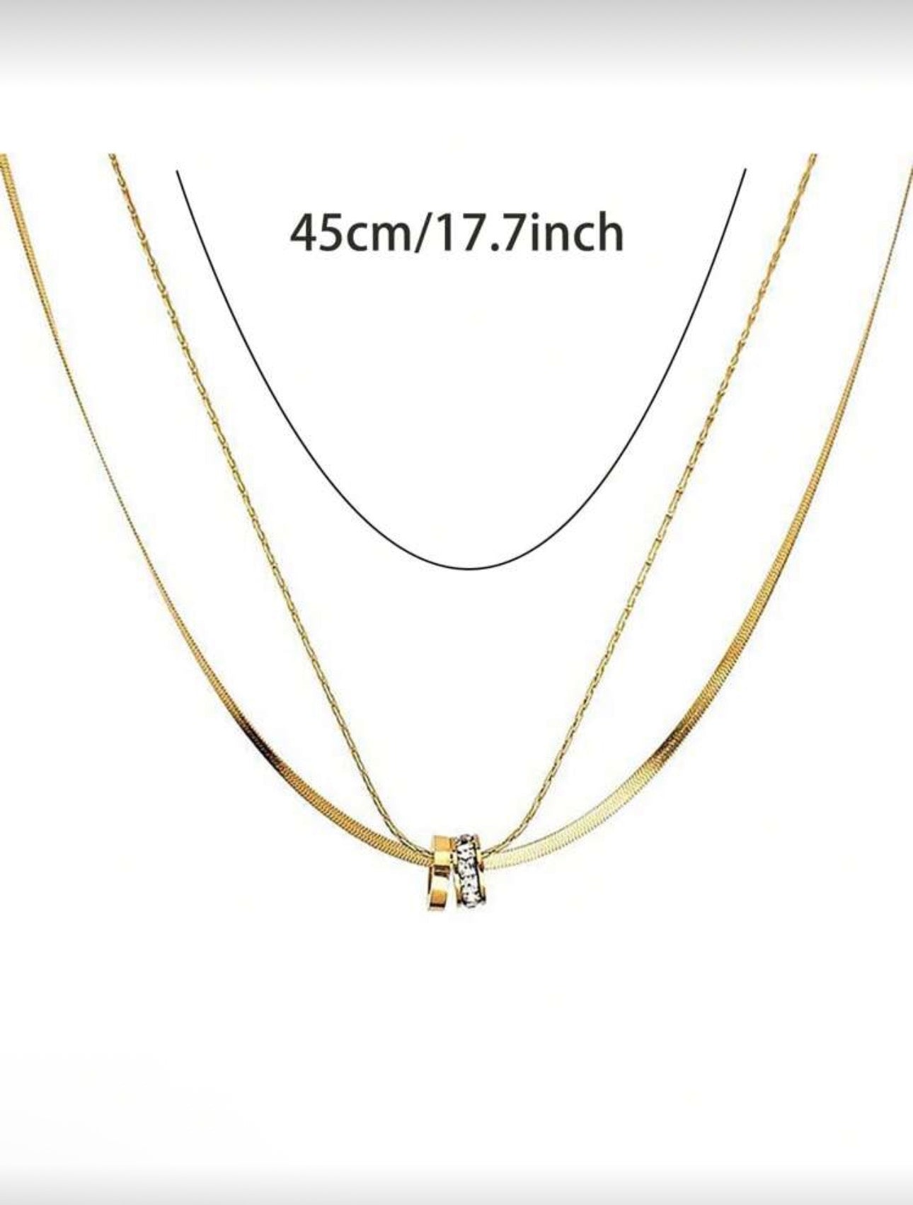 12 pieces Necklace stainless steel