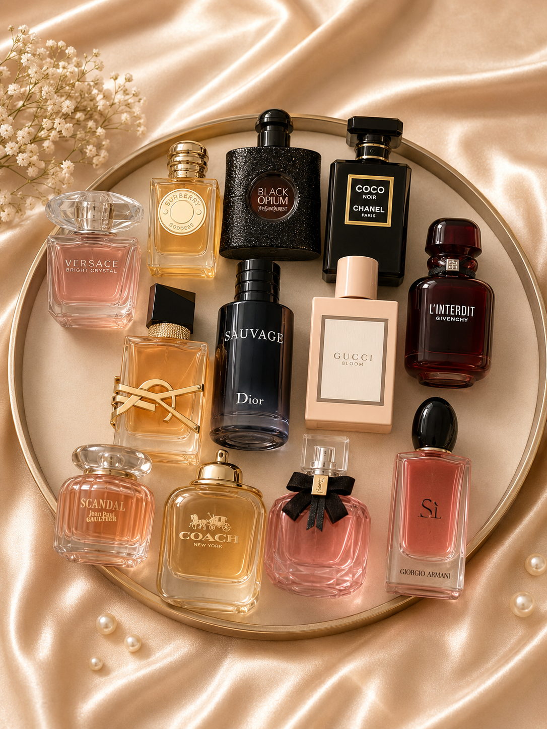 12 pieces set mini perfume for women