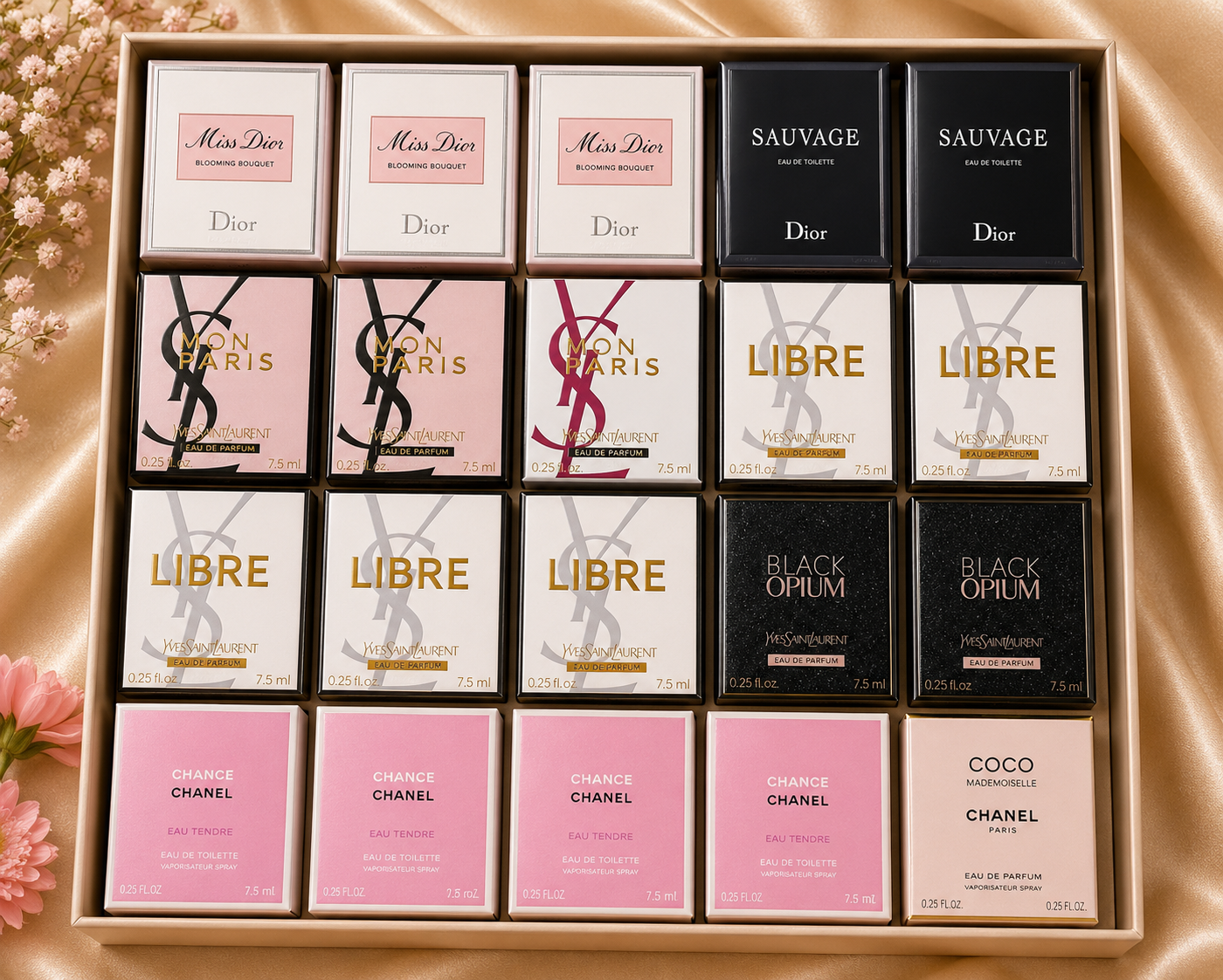 24 Pieces mini mixed perfume for $158