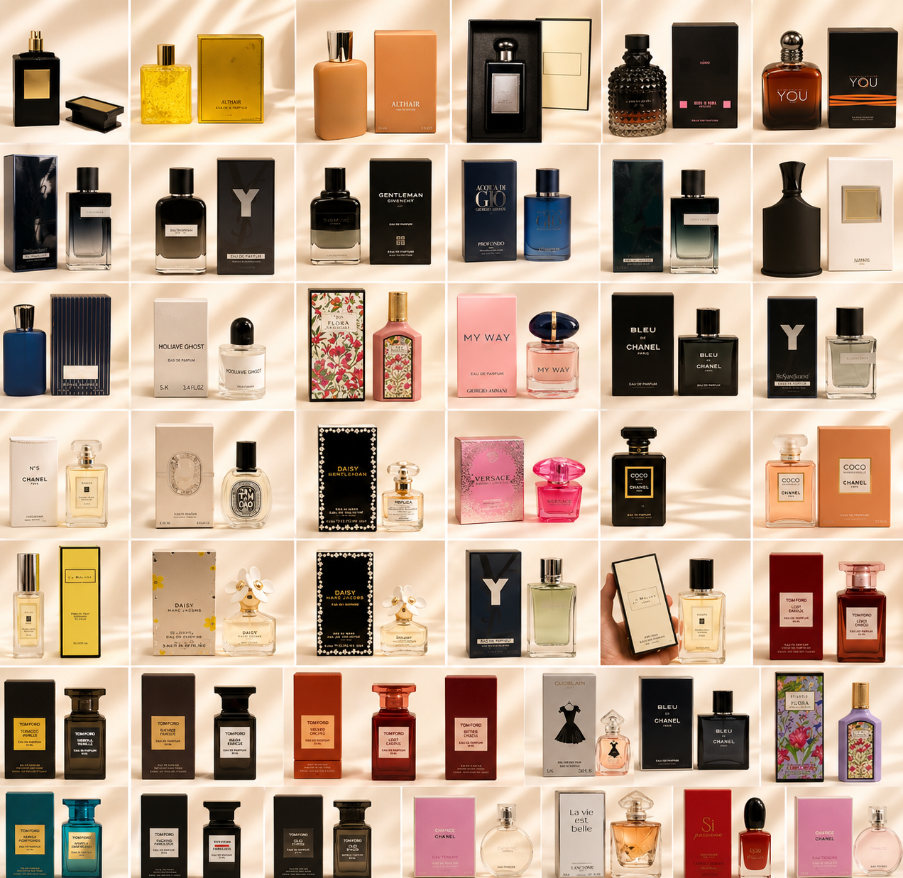 A woman mini perfume ￼
