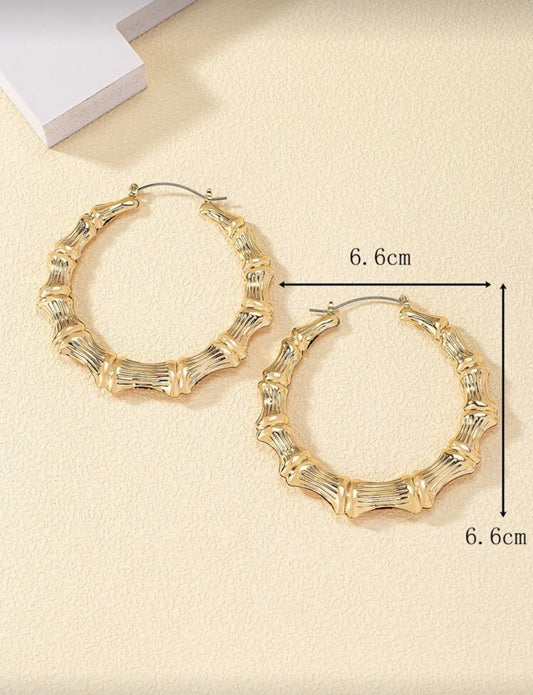 12 pieces Pendant earring, stainless steel gold color ￼